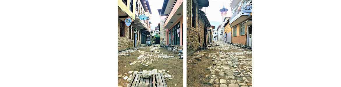 Restorasyon Sürüyor Hatay Büyükşehir Belediyesi’nin, Antakya’nın doğu yakası içinde kış