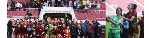 Hataysporlu kadın futbolcular diyor ki: