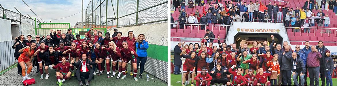 Kadın Futbol Takımı 4-1 Galip