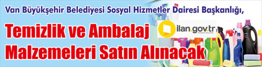       Van Büyükşehir Belediyesi Sosyal Hizmetler Dairesi Başkanlığı, Temizlik ve