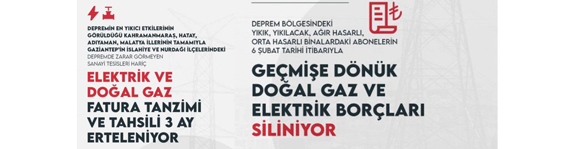 Deprem bölgesindeki yıkık, yıkılacak,