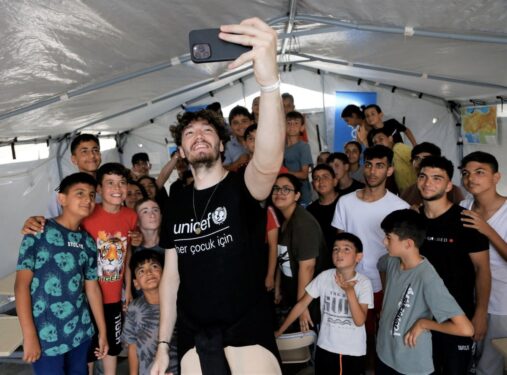 UNICEF İyi Niyet Elçisi Antakya’da