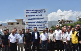 Nevşehir Valiliği Antakya’da Sebze Hali Yaptırıyor