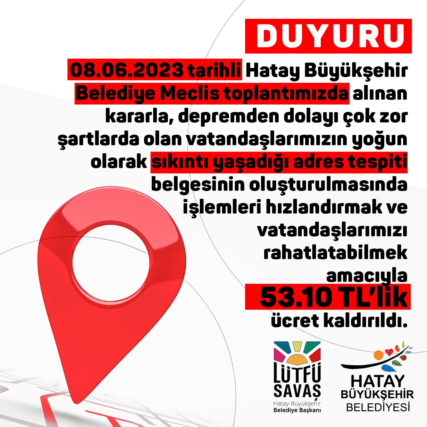 Hatay Büyükşehir Belediyesi bünyesindeki