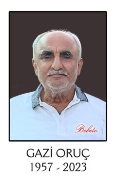 Samandağ’ın büyük ailelerinden Oruç (Karaali) Ailesinden Suphi Oğlu Gazi Oruç