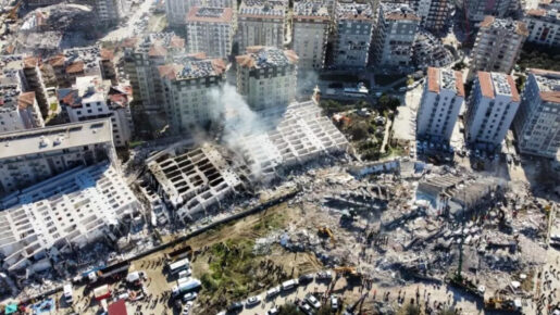 Dün Kışlasaray mahallesinde bir enkaz kaldırma çalışması sırasında 135 gün