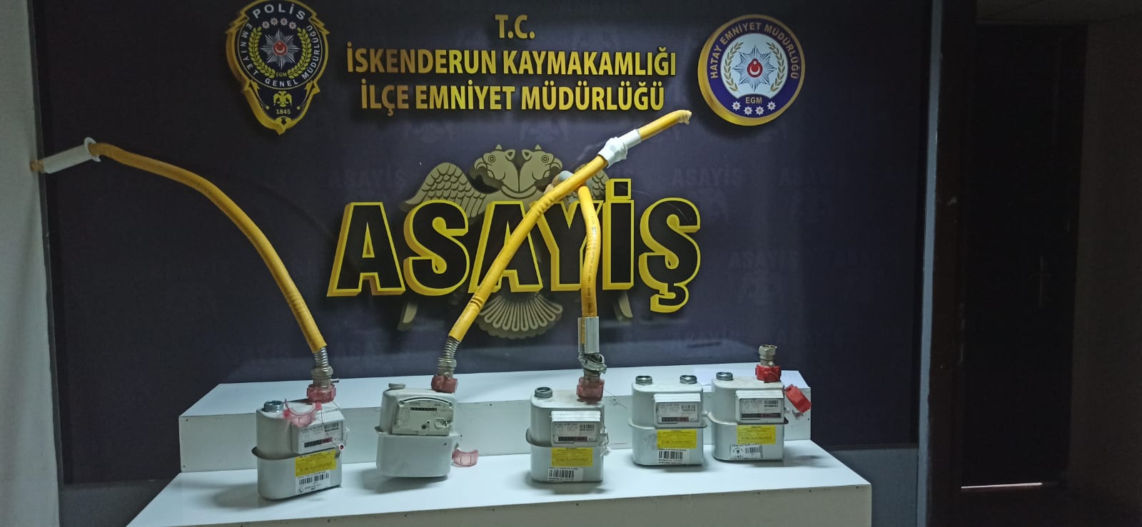 Hatay Emniyet Müdürlüğünün 21.06.2023 tarihinde İskenderun Numune Mahallesinde yaptığı operasyonda