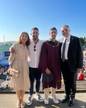 Hatay milletvekili Mehmet Güzelmansur’un oğlu Melih yüksek öğrenimini sürdürdüğü Üniversiteden