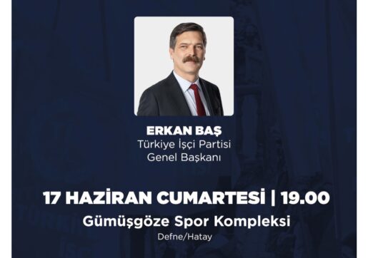 Can Atalay Halk Buluşması Hatay’da