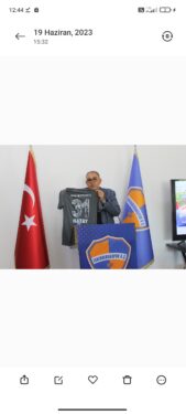 (AA) – TFF 2. Lig’te mücadele eden İskenderunspor Kulüp Başkanı