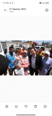 Tuzla Belediye Başkanı Kırıkhan’da Depremzedelerle Buluştu