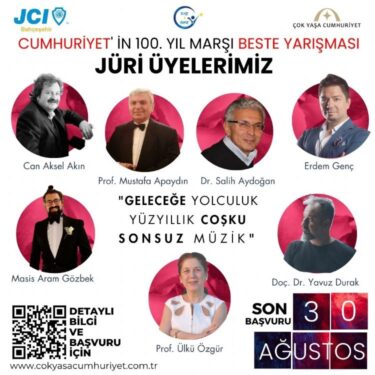 Çok Yaşa Cumhuriyet 100.Yıl Marşı Beste Yarışması