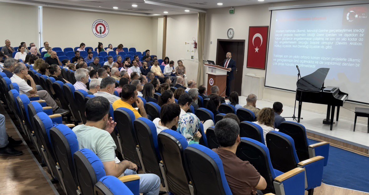 HATAY (AA) – İskenderun Teknik Üniversitesinde (İSTE) “15 Temmuz Demokrasi