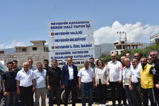 Nevşehir Valiliği Antakya’ya Meyve Sebze Hali Kazandırdı