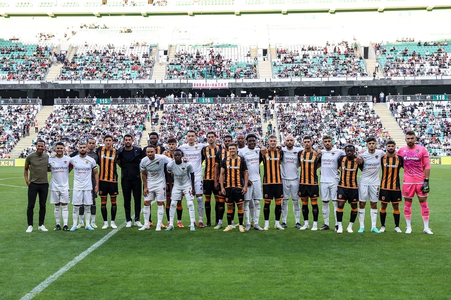 Dün oynanan Hatayspor-Hull City