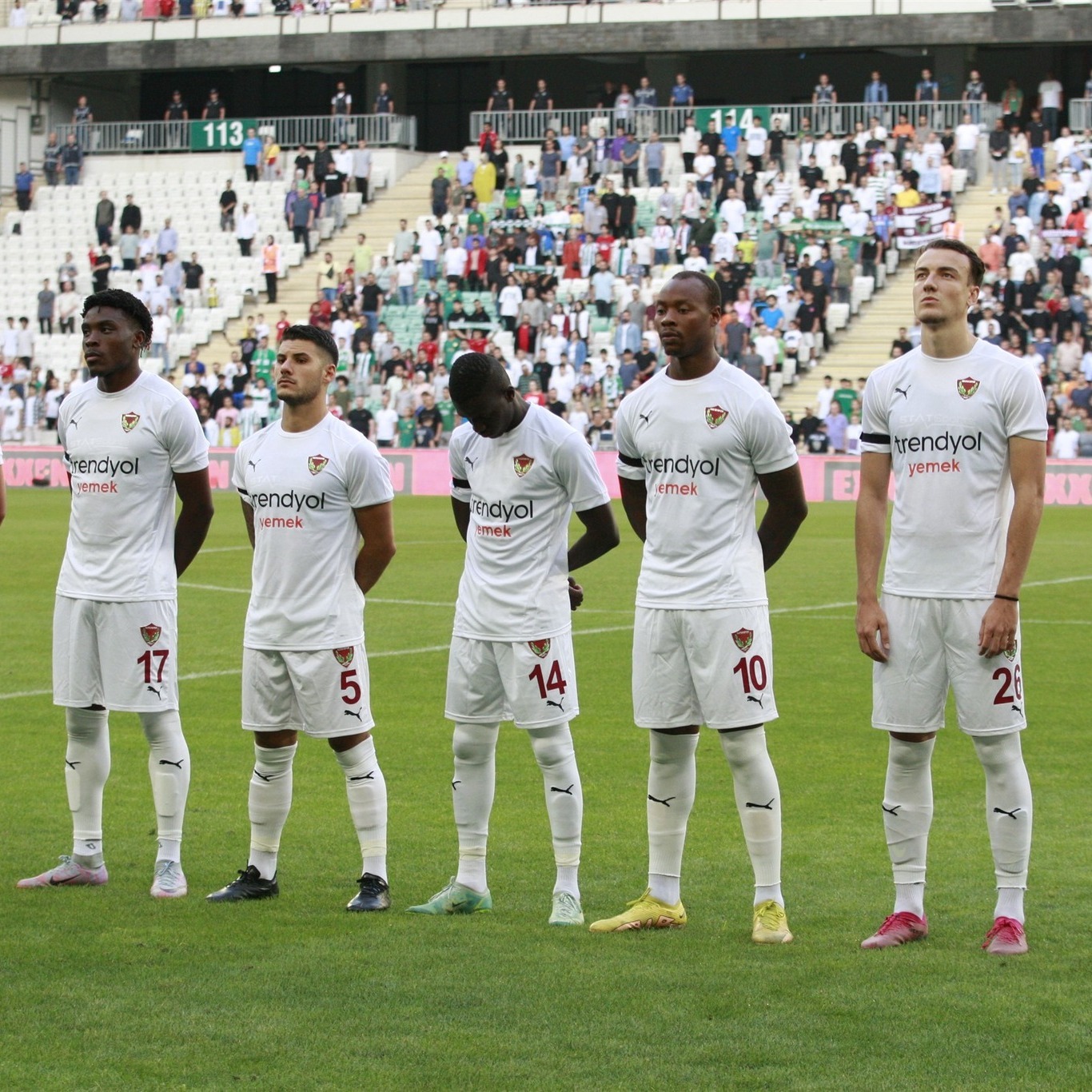 Bordo-Beyazlılar 2. etap kamp