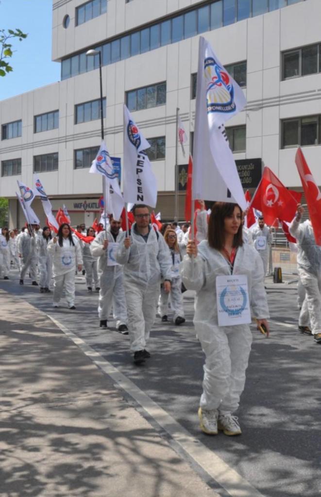 Türkiye geneli eyleme Hataylı