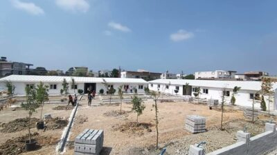 6 Şubat depreminde ağır hasar alarak yıkılan Samandağ Belediyesi ana