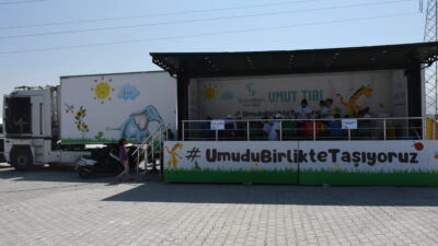 Kahramanmaraş merkezli depremlerden etkilenen iller için atölyeler oluşturularak hazırlanan “Umut