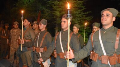 Büyük Taarruz’un 101. yıl dönümü dolayısıyla “Zafer Yürüyüşü” gerçekleştirildi. Yürüyüş