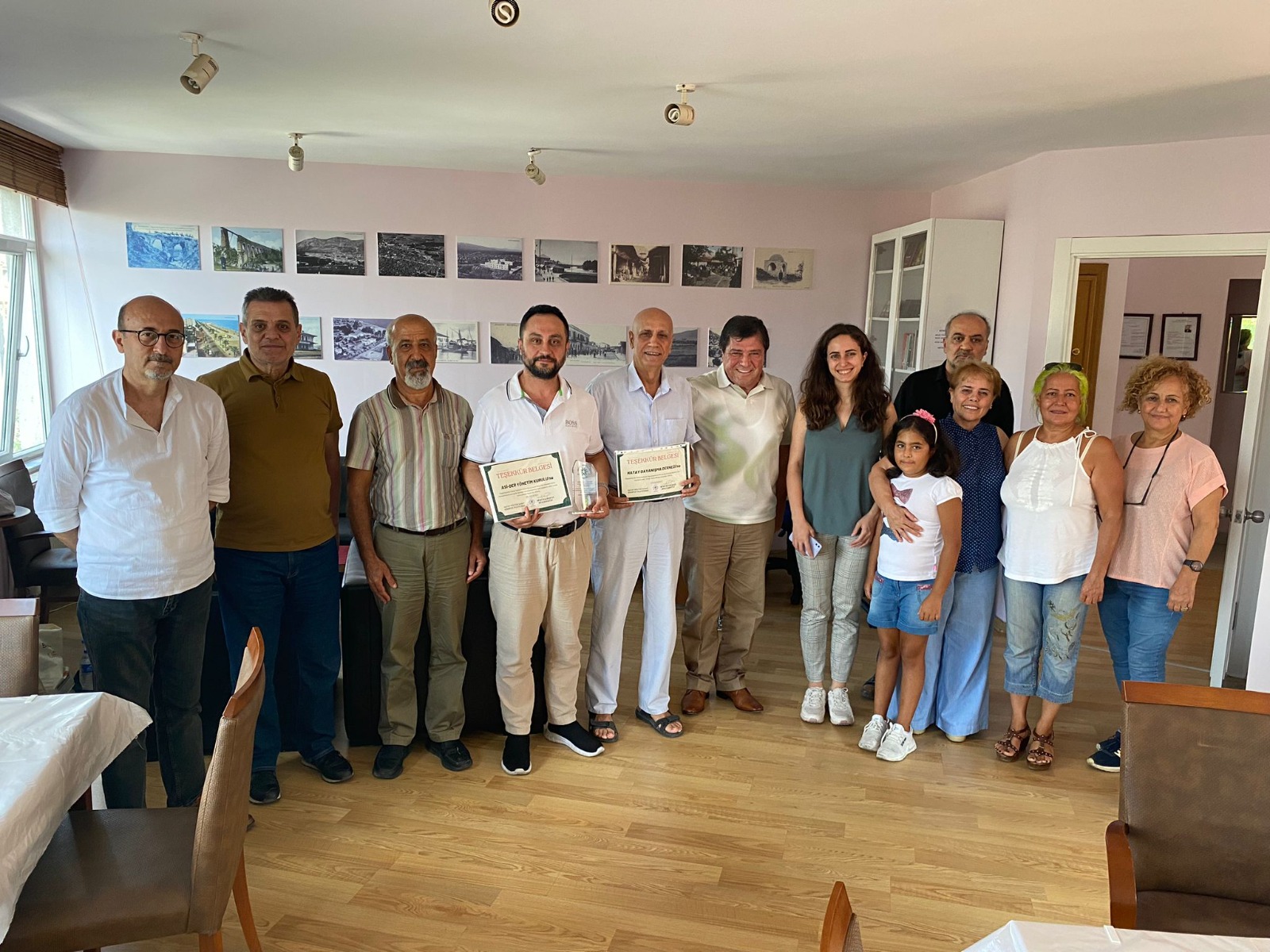 Hatay Dayanışma Derneği’ne Teşekkür Ziyareti