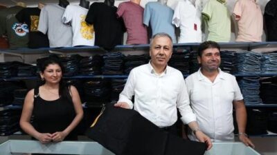 İçişleri Bakanı Ali Yerlikaya cumartesi günkü ilimiz ziyareti sırasında bir