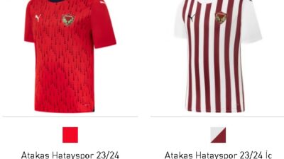 Hatayspor’un bu yıl forma sponsoru olan Puma ile birlikte ürettiği