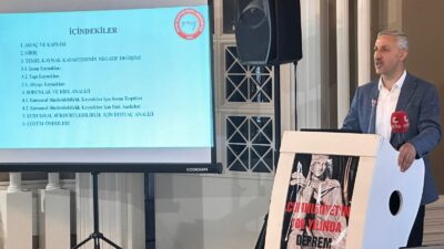 Hatay Mustafa Kemal Üniversitesi Rektörü Prof. Dr. Veysel Eren: “DEPREMİN