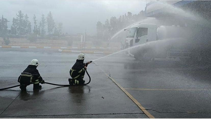 Hatay Büyükşehir Belediyesi İtfaiye Daire Başkanlığı tarafından “Yangına Karşı Alınacak