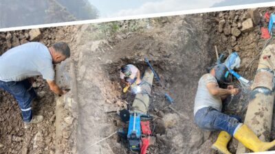 Hatay Büyükşehir Belediyesi’ne bağılı HATSU ekipleri, Payas ilçesinin coğrafi koşulları