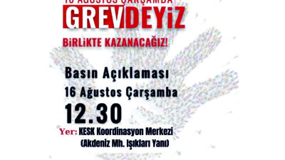 Kamu Emekçileri Sendikası Federasyonu “Grevsiz toplu sözleşme, toplu sözleşmesiz sendika