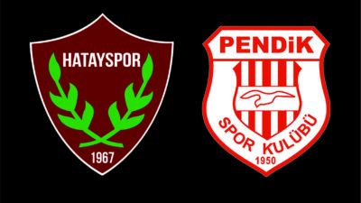 Süper ligi ilk haftasında bugün İstanbul’da Hatayspor ile Pendikspor karşı