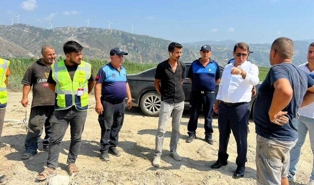 Samandağ Belediyesi, ilçede yıkımı