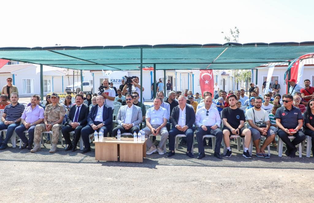 CİNER’den Antakya’ya 100 prefabrik ev