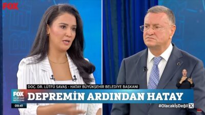 Hatay Büyükşehir Belediye Başkanı Doç. Dr. Lütfü Savaş, 6 Şubat