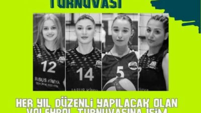 Hatay’da kızlar voleybol turnuvası düzenlenmesi öngörülürken, depremde hayatlarını kaybeden Hatay’dan