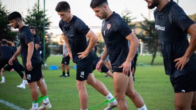 Hatayspor, Pazar günkü Adana Demirspor maçı hazırlıklarına Salı günü başladı.RİVA’da