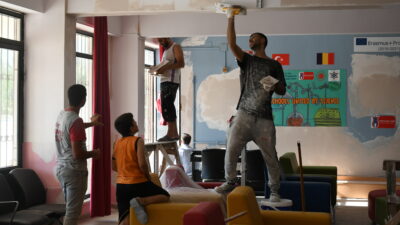 Kahramanmaraş merkezli 6 Şubat’taki depremlerde zarar gören Hatay’da, hasar alan