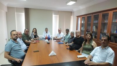 Hatay SMMMO Antakya şubesi başkan ve yönetimi Hatay Vergi Dairesi