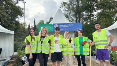 İskenderun Teknik Üniversitesi (İSTE), Mimarlık Fakültesi Peyzaj Mimarlığı öğrencileri Sakarya`da