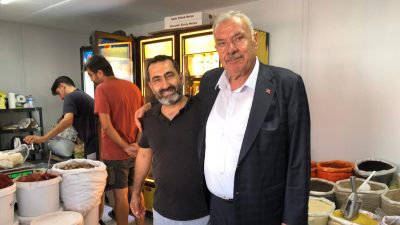 Antakya Belediye Başkanı İzzettin Yılmaz esnaf buluşmalarına devam ediyor. Son