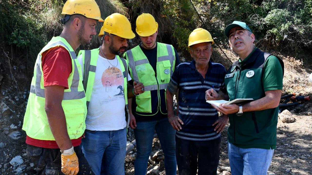 DSİ ekipleri Hatay’da depremzedeler için 31 içme suyu kuyusu açtı