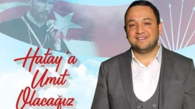 CHP Antakya İlçe Başkanı Ümit Kutlu, İl Başkanlığı adaylığını ilan