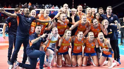 Hollanda Kadın Voleybol Takımı, 2023 CEV Avrupa Şampiyonası’nda üçüncü oldu.