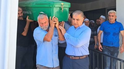 CHP Yayladağı İlçe Başkanı Hayrettin Hançar, bugün kılınan cenaze namazı