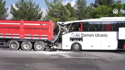 Adana-Pozantı güzergahı Soğukpınar mevkisinde, Giresun’dan Hatay’a sefer yapan bir yolcu