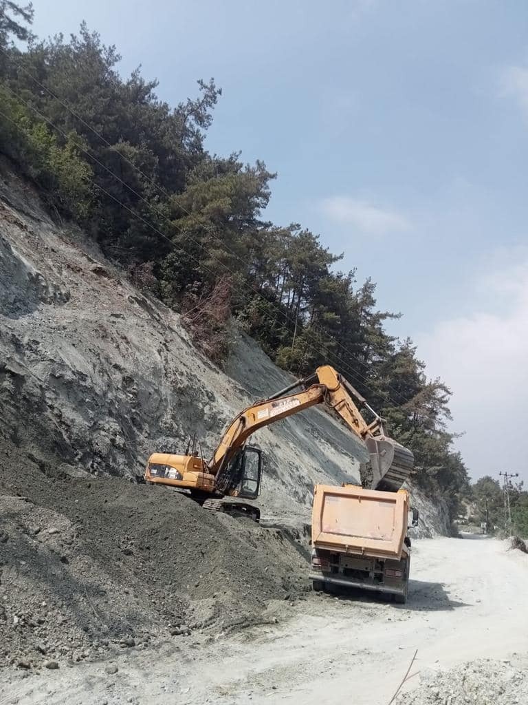 Hatay Büyükşehir Belediyesi ekipleri kırsalda