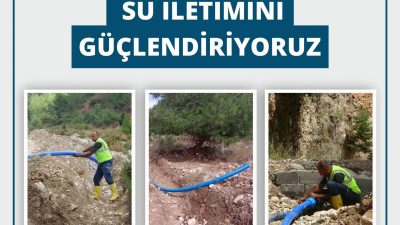 imiz Belen ilçesinin kalabalık yerleşim birimlerinden Cırtıman Mahallesi’ne HATSU su