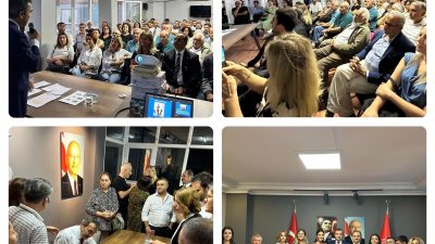 CHP Ümraniye İlçe Başkanlığı’nın düzenlediği, “Atatürk ve Cumhuriyet” konulu konferans