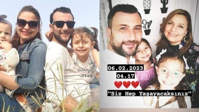 Antakyalı Mümtaz Gövce,6 Şubat depreminde eşi ile 2 kız çocuğunu